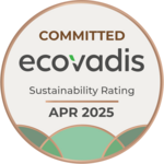 Kempa Etiketten hat das Committed-Abzeichen im Rahmen des EcoVadis-Ratings im April 2025 erhalten.