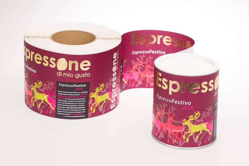 Personalisierte Etiketten